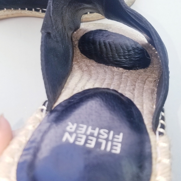 🌸 Eileen Fisher | Suede Julep Slider Sandals 8.5 - Picture 5 of 7